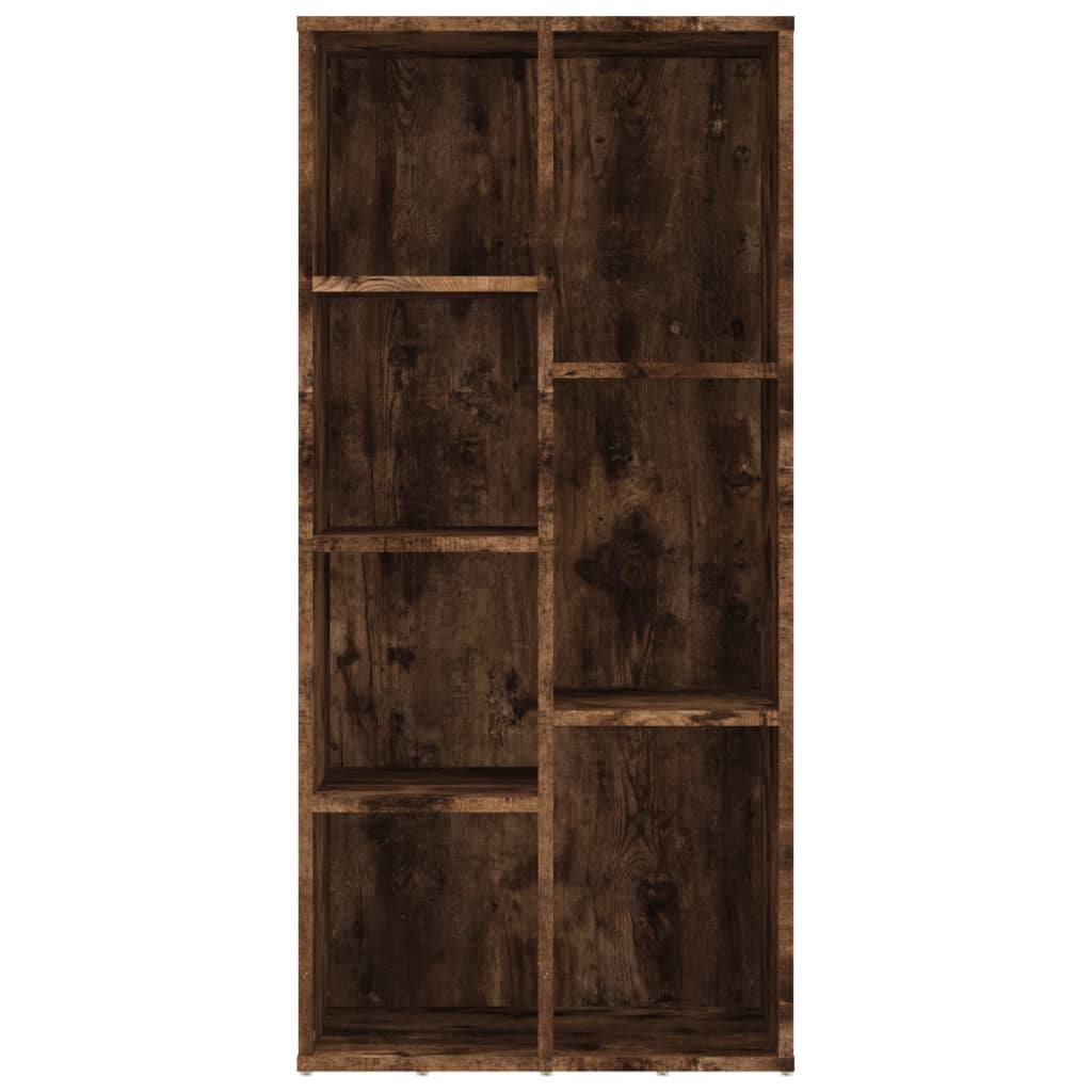 Book Cabinet Smoked Oak 50x25x106 cm